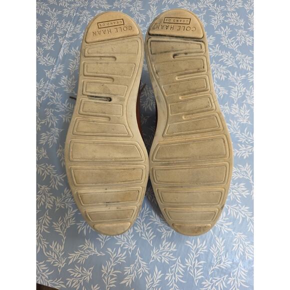 Cole Haan Original Grand Wingtip Brown Leather Oxfords Men Size 12M - Picture 8 of 16